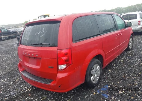 2012 Dodge Grand Caravan Se/Avp from USA, damaged, VIN 2C4RDGBG7CR402607